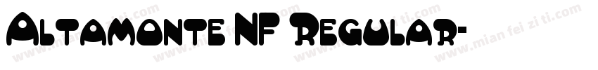 Altamonte NF Regular字体转换